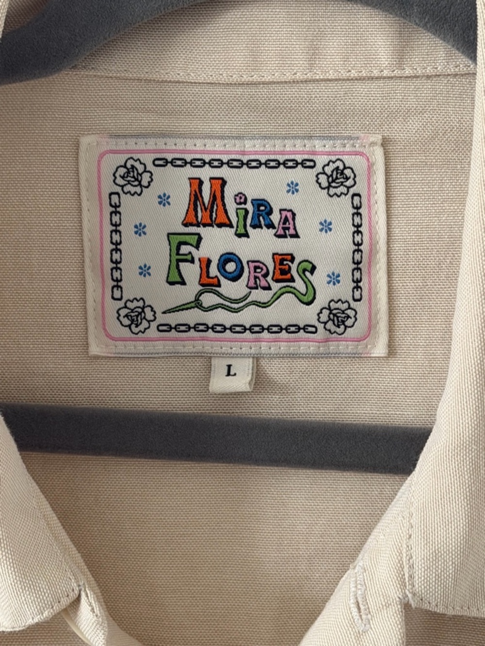 Mira Flores custom embroidered shirt - Picture 4 of 5